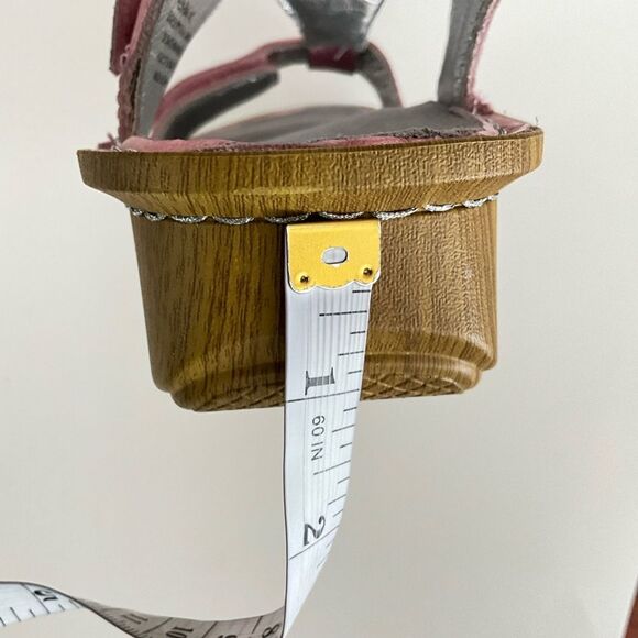 Alegria PG Lite Ken-844 Metallic Pink T-strap Sandals Comfortable Adjustable - Picture 8 of 13